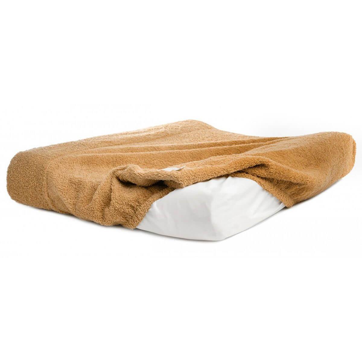 Bezug für Wickelauflage SO CUTE Nobodinoz caramel