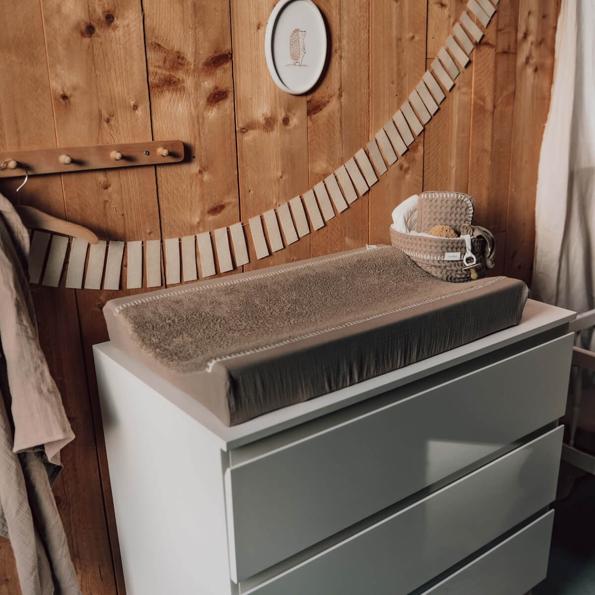 Bezug Wickelauflage FARO 45x73cm Koeka caffe