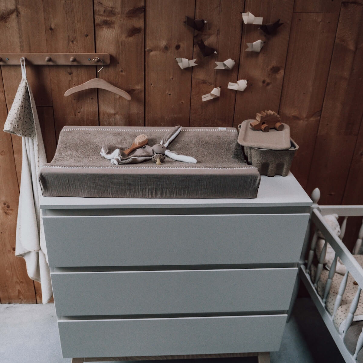 Bezug Wickelauflage FARO 45x73cm Koeka caffe