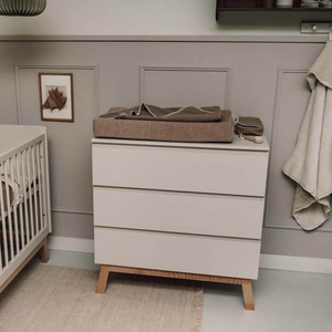 Bezug Wickelauflage RIVOLI 45x73cm Koeka caffe