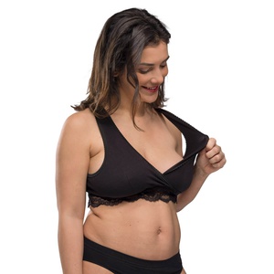 BH für Schwangerschaft und Stillzeit Bio-Cache-Coeur M Carriwell Schwarz