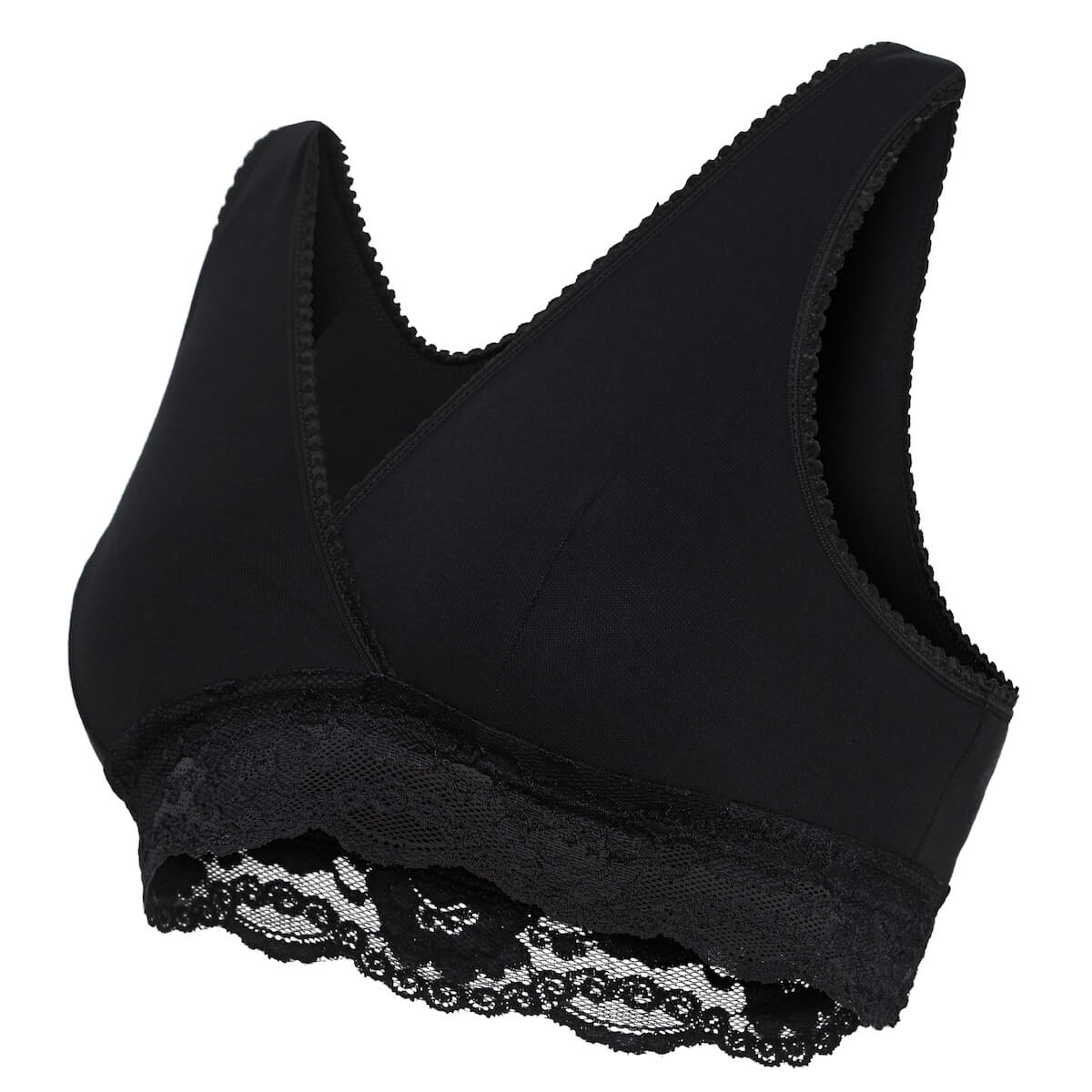 BH für Schwangerschaft und Stillzeit Bio-Cache-Coeur XL Carriwell Schwarz