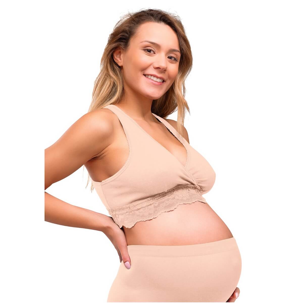 BH für Schwangerschaft und Stillzeit Cache-Cœur biologique XL Carriwell Chair