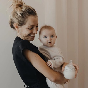 Biberón 150ml Elhée Mimose feldblau