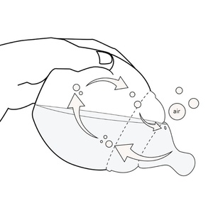 Biberón 240ml Elhée Honigtau rosa