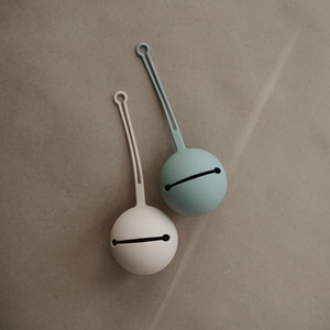 Bibs Silicone Pacifier Case Mushie Shifting Sand