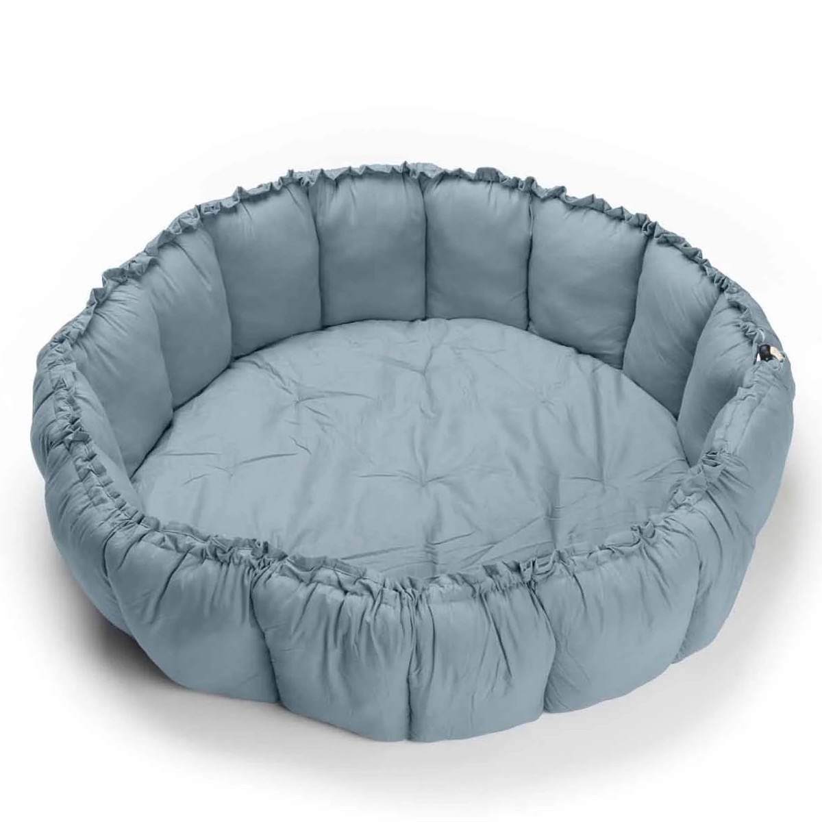 Bloom Dusty blue Organic Babymat