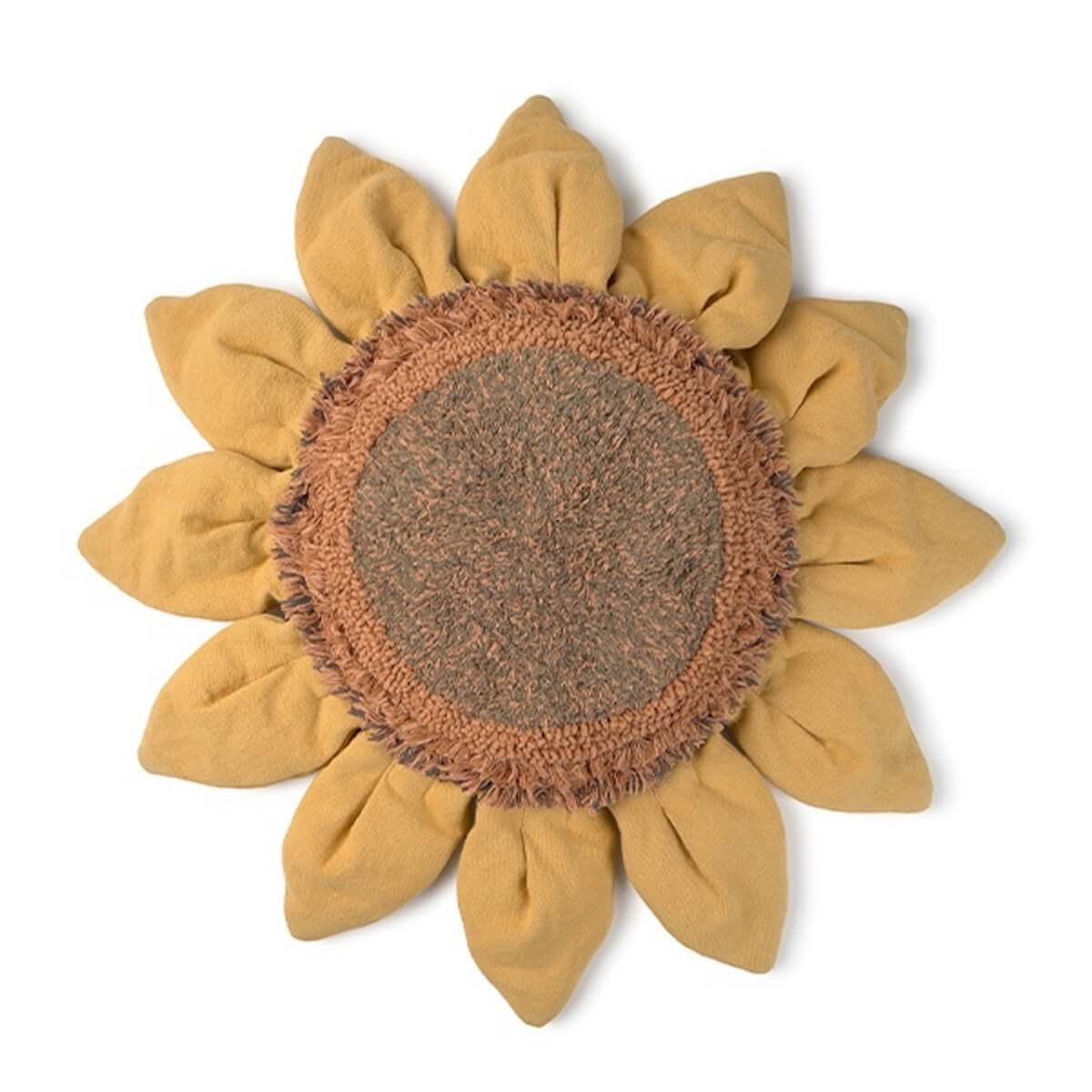 Bodenkissen Sonnenblume 90x90cm Lorena Canals