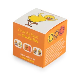 Boîte de 3 disques pour lampe Tromboline et Foulbazar Ecole des loisirs (emb/6) Moulin Roty