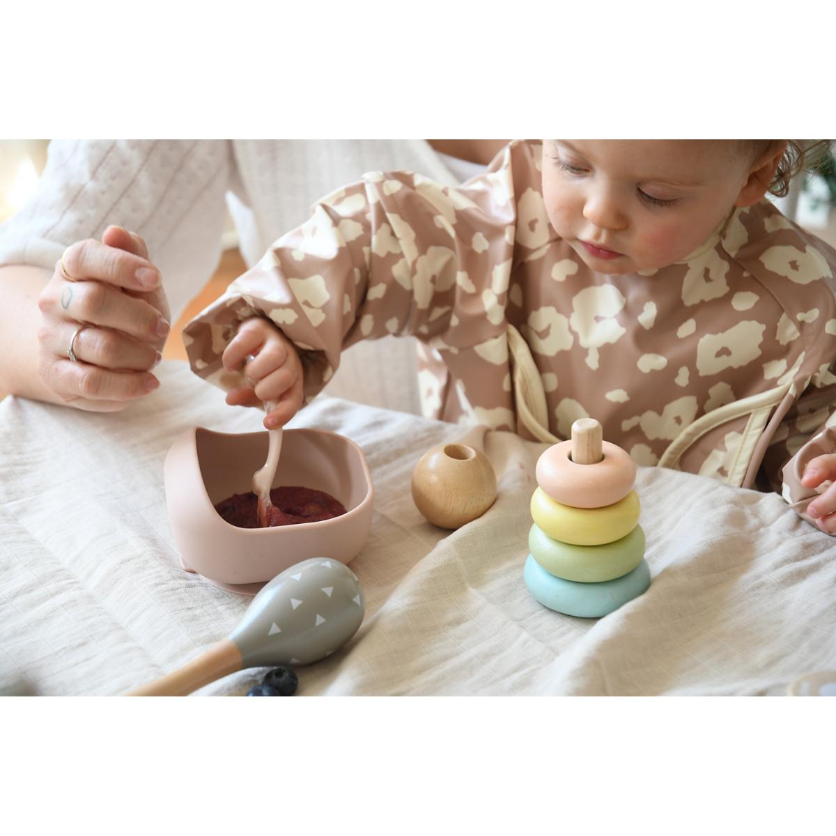 Bol silicone ventouse Beaba Barbe à papa