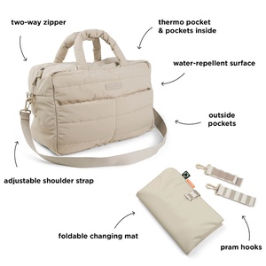 Bolso cambiador acolchado Arena Done by Deer