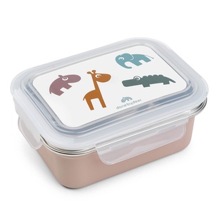 Brotdose Edelstahl Deer Friends Done by Deer Powder