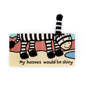 Buch If I were a Zebra Board Book Jellycat