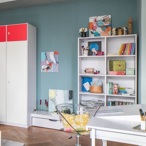Bücherregal 184cm DESTYLE de Breuyn geweißt