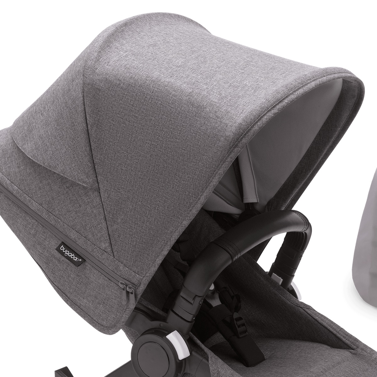 Bugaboo Donkey 5 Duo Erweiterung komplett GREY MELANGE-GREY MELANGE
