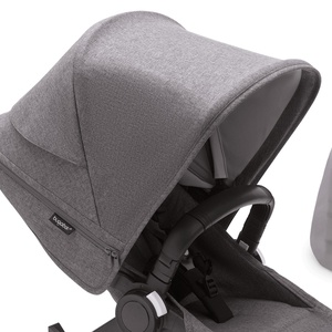 Bugaboo Donkey 5 Duo Erweiterung komplett GREY MELANGE-GREY MELANGE