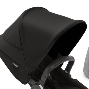 Bugaboo Donkey 5 Duo Erweiterung komplett MIDNIGHT BLACK-MIDNIGHT BLACK