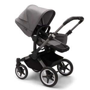 Bugaboo Donkey 5 Mono complete GRAPHITE/GREY MELANGE-GREY MELANGE