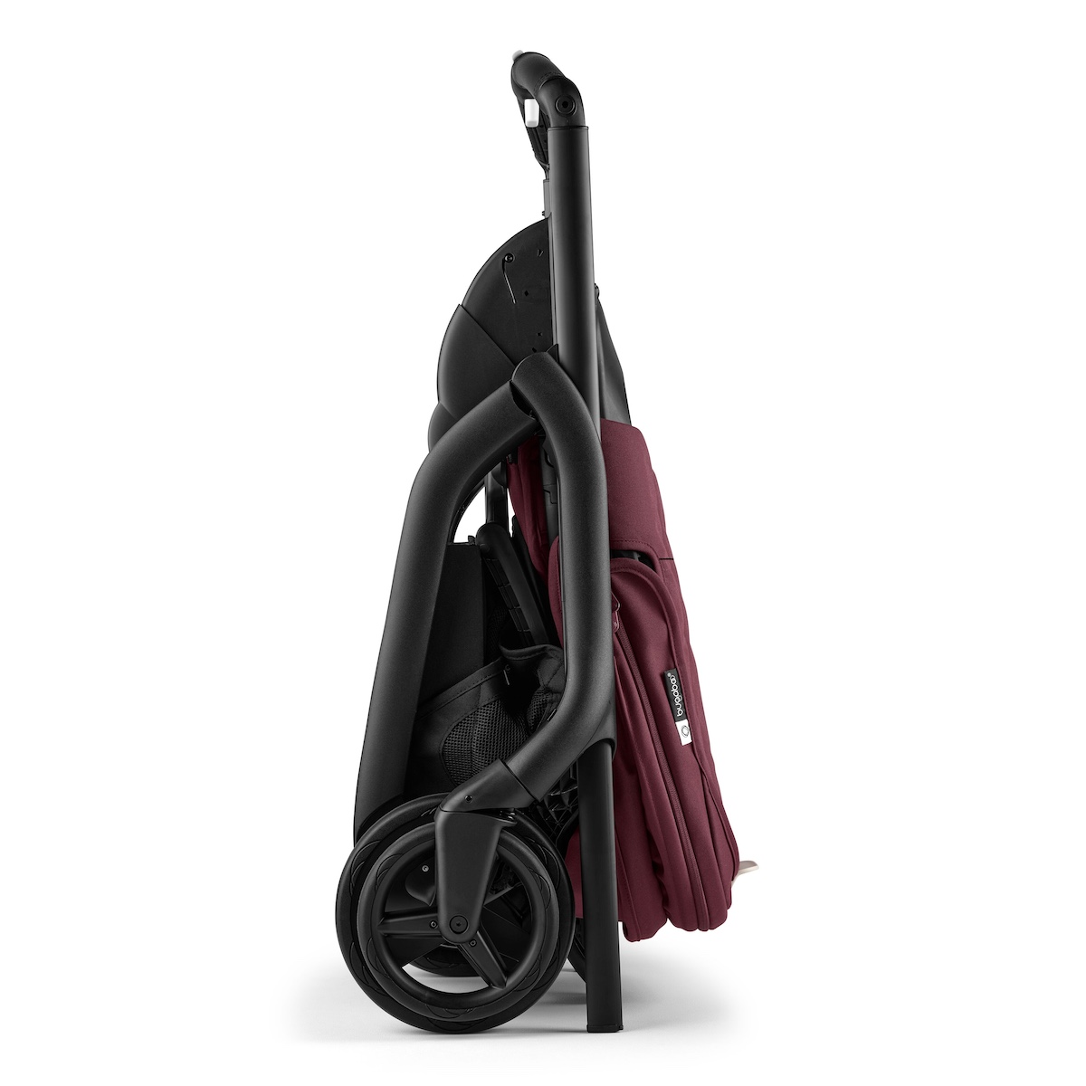 Bugaboo Dragonfly Kinderwagen schwarz kirschrot-kirschrot