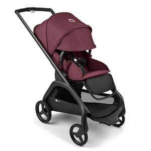 Bugaboo Dragonfly Kinderwagen schwarz kirschrot-kirschrot