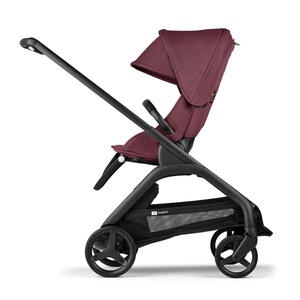 Bugaboo Dragonfly Kinderwagen schwarz kirschrot-kirschrot
