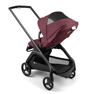 Bugaboo Dragonfly Kinderwagen schwarz kirschrot-kirschrot