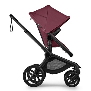 Bugaboo FOX5 Renew Black Dark Cherry Komplett-Sportwagen