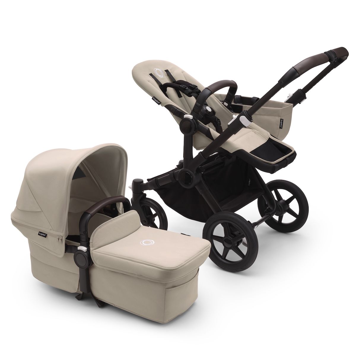 Bugaboo-Komplett-Sportwagen DONKEY 5 MONO Black-Desert taupe