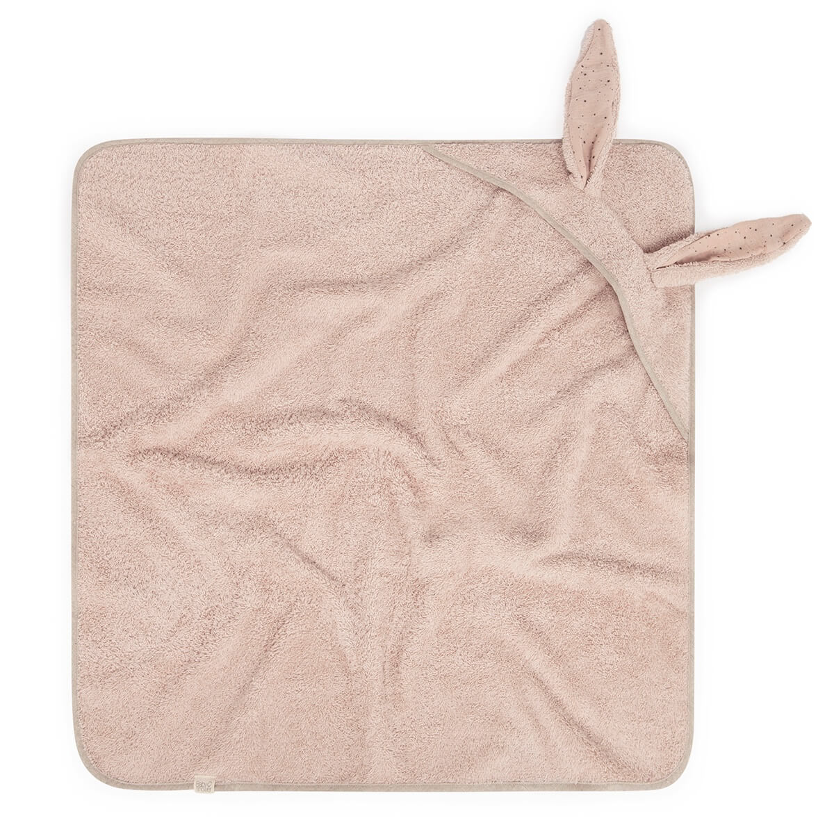 BUNNY Babyshower Badecape nude powder