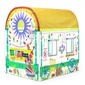 Cabanes Roulotte Djeco