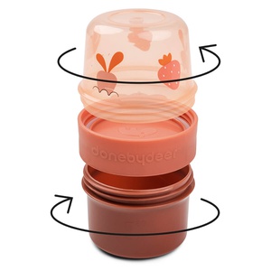 Caja alimentos doble S Birdee Papaya Geschafft von Deer