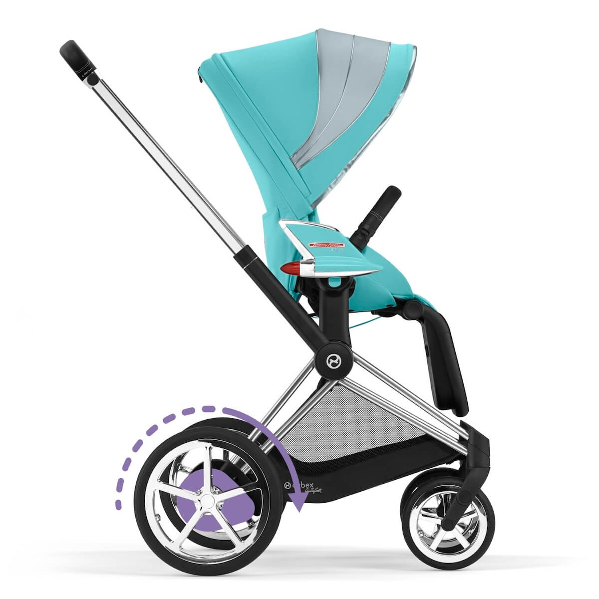Carrito completo ePRIAM Cybex Jeremy Scott light blue