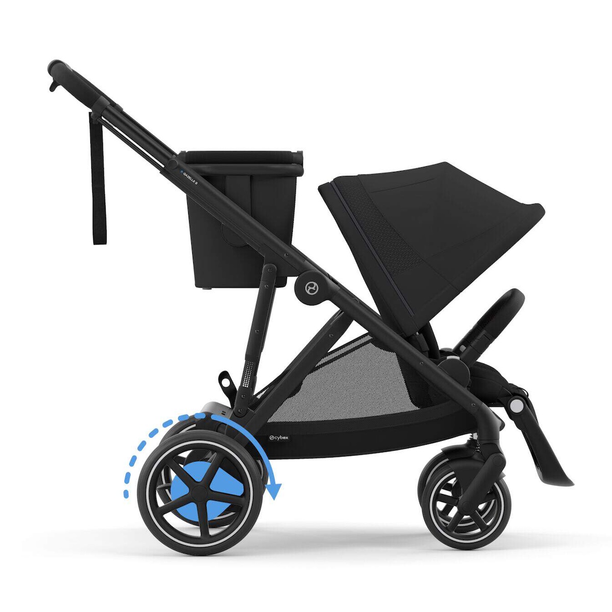 Carrito eGAZELLE S black BP Cybex Moon Black-black