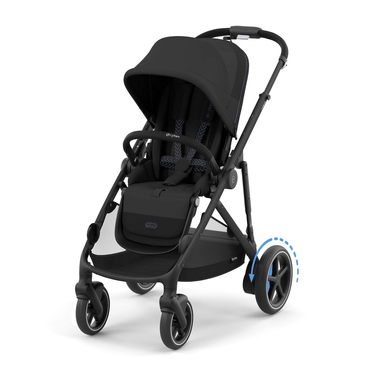 Carrito eGAZELLE S black BP Cybex Moon Black-black