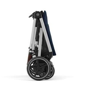 Carrito eGAZELLE S silver BP Cybex Ocean Blue-navy blue