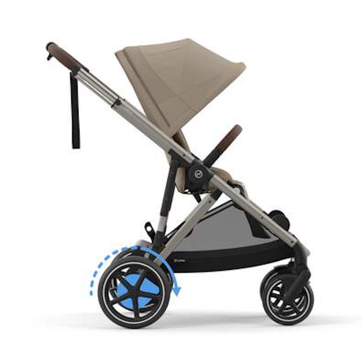Carrito eGAZELLE S taupe BP Cybex Almond Beige-beige