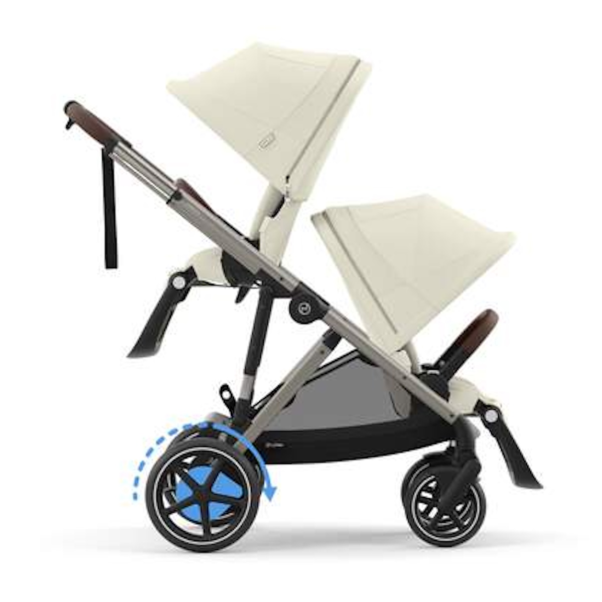 Carrito eGAZELLE S taupe BP Cybex Seashell Beige-light beige