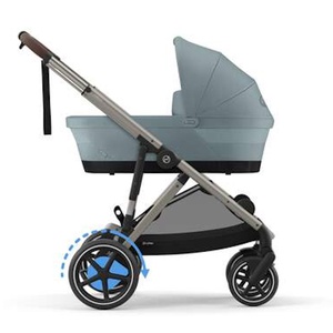 Carrito eGAZELLE S taupe BP Cybex Stormy Blue-light blue