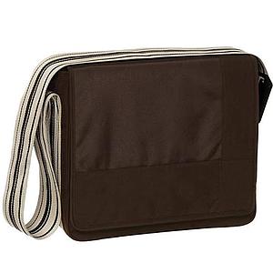 CASUAL PATCHWORK by Laessig Sac à langer Messenger Bag Choco
