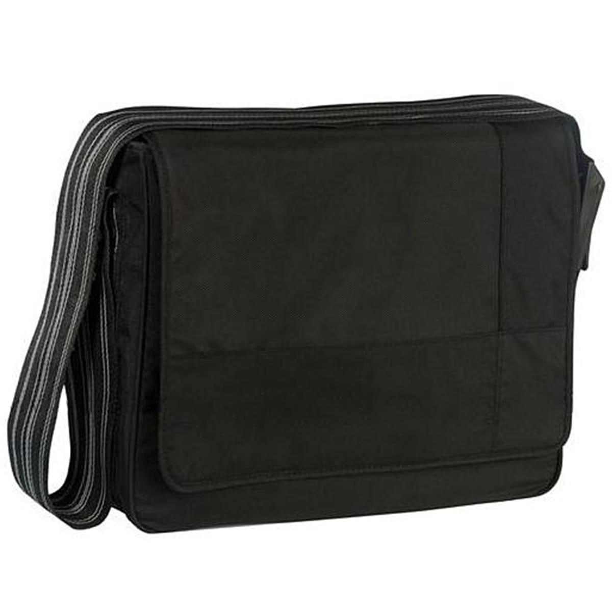 CASUAL PATCHWORK by Laessig Sac à langer Messenger bag Noir