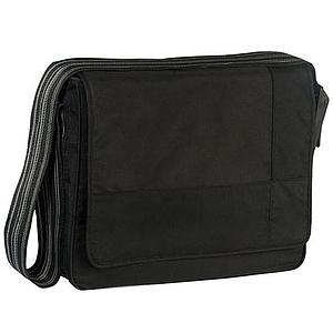 CASUAL PATCHWORK by Laessig Sac à langer Messenger bag Noir