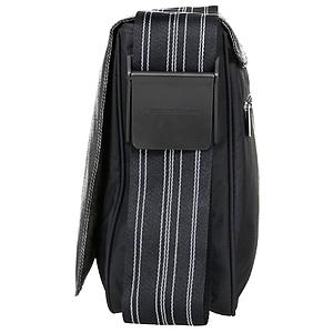 CASUAL PATCHWORK by Laessig Sac à langer Messenger bag Noir