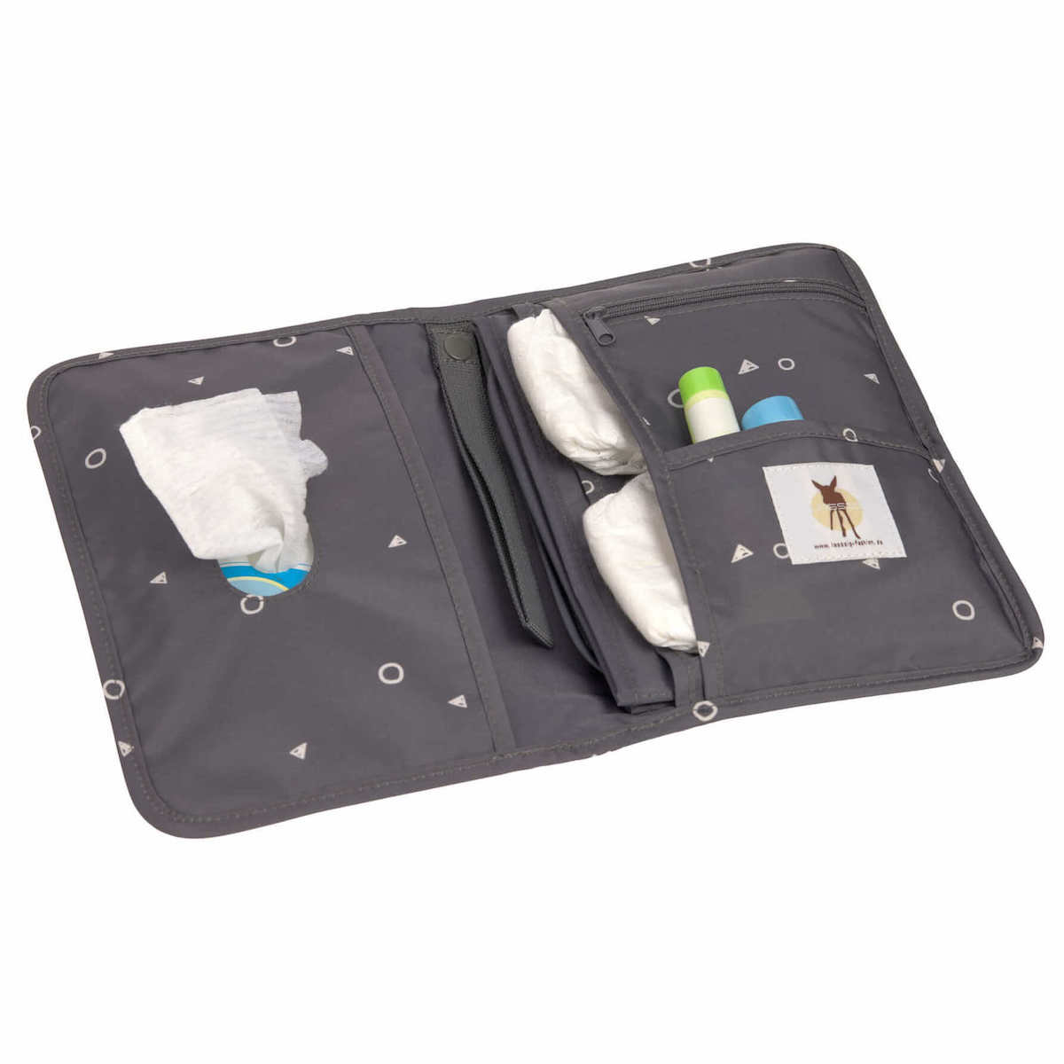 Casual Wickeltasche Universum Laessig anthrazit