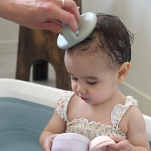 Cepillo silicona Beaba grau