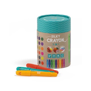 Ceras blandas de colores Silky Crayon 24 colores Eurekakids