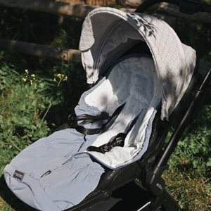 Chancelière Igloo MINI mid season car seat Bamboom blue jeans