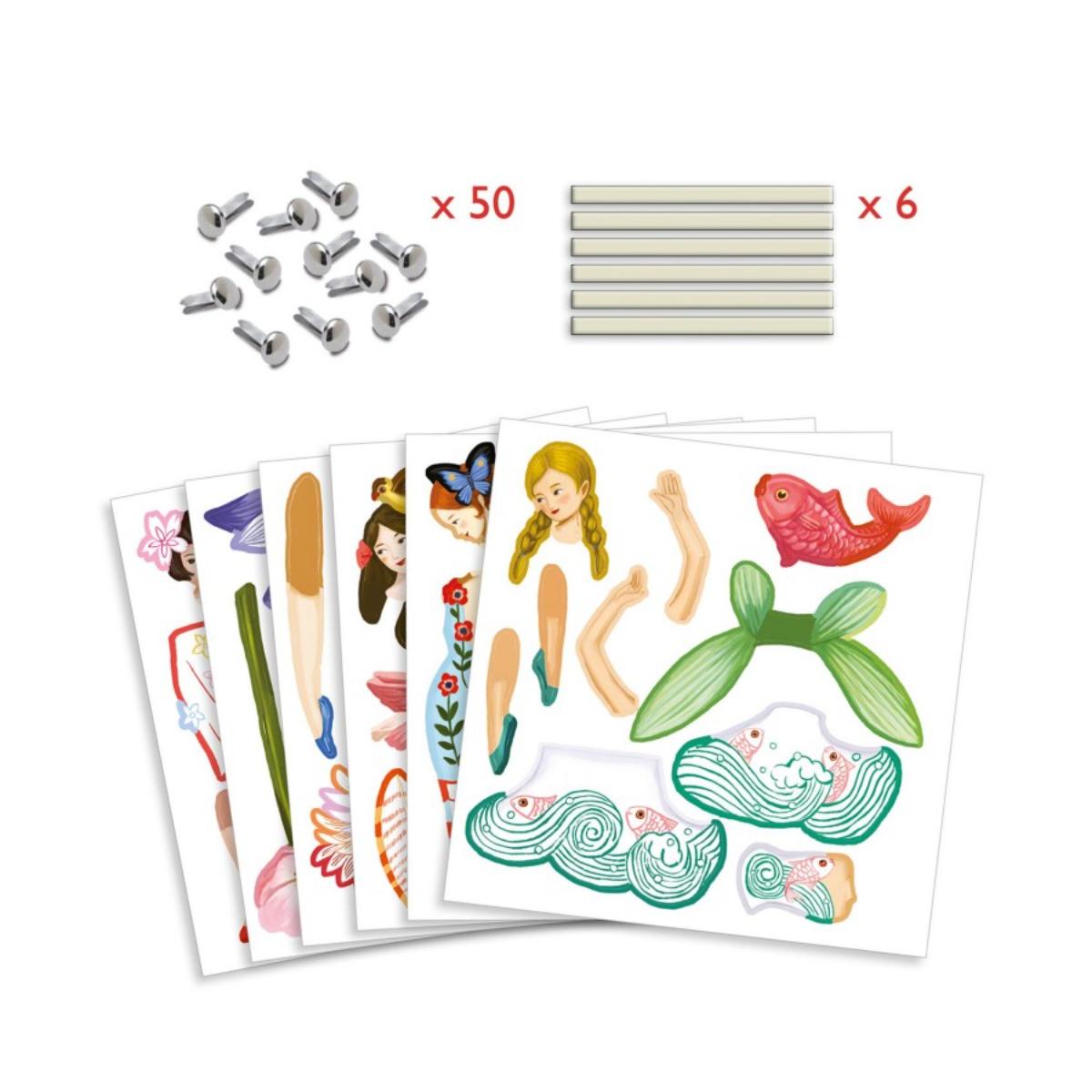 Coloriages Surprises Fées Djeco