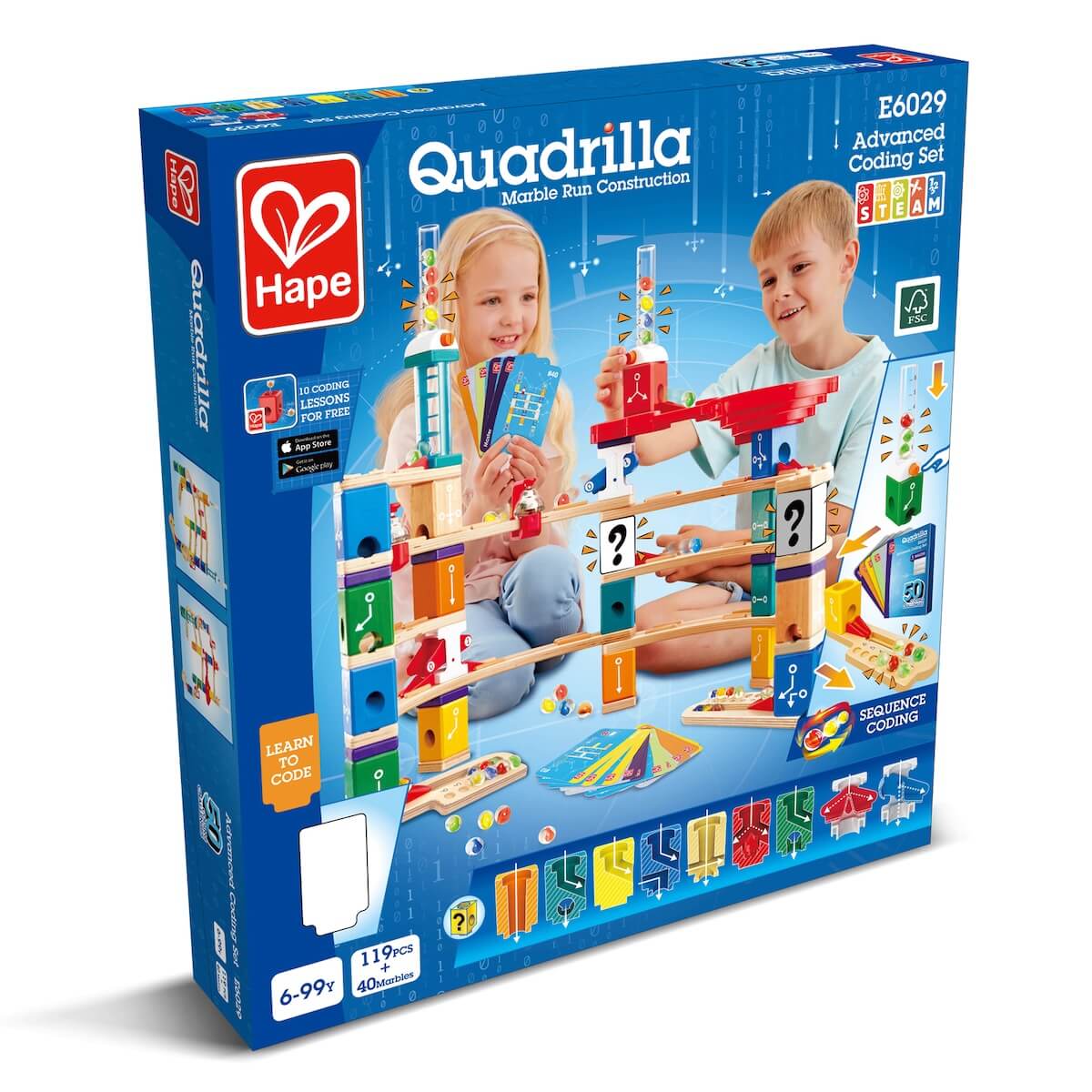 Conjunto de Codificación Avanzada Quadrilla Hape