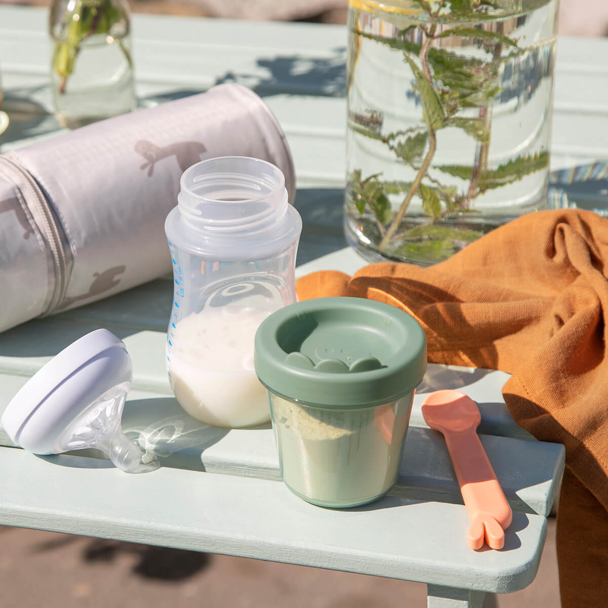 Contenedores porta alimentos 3-pack Ozzo Rosa Done by Deer