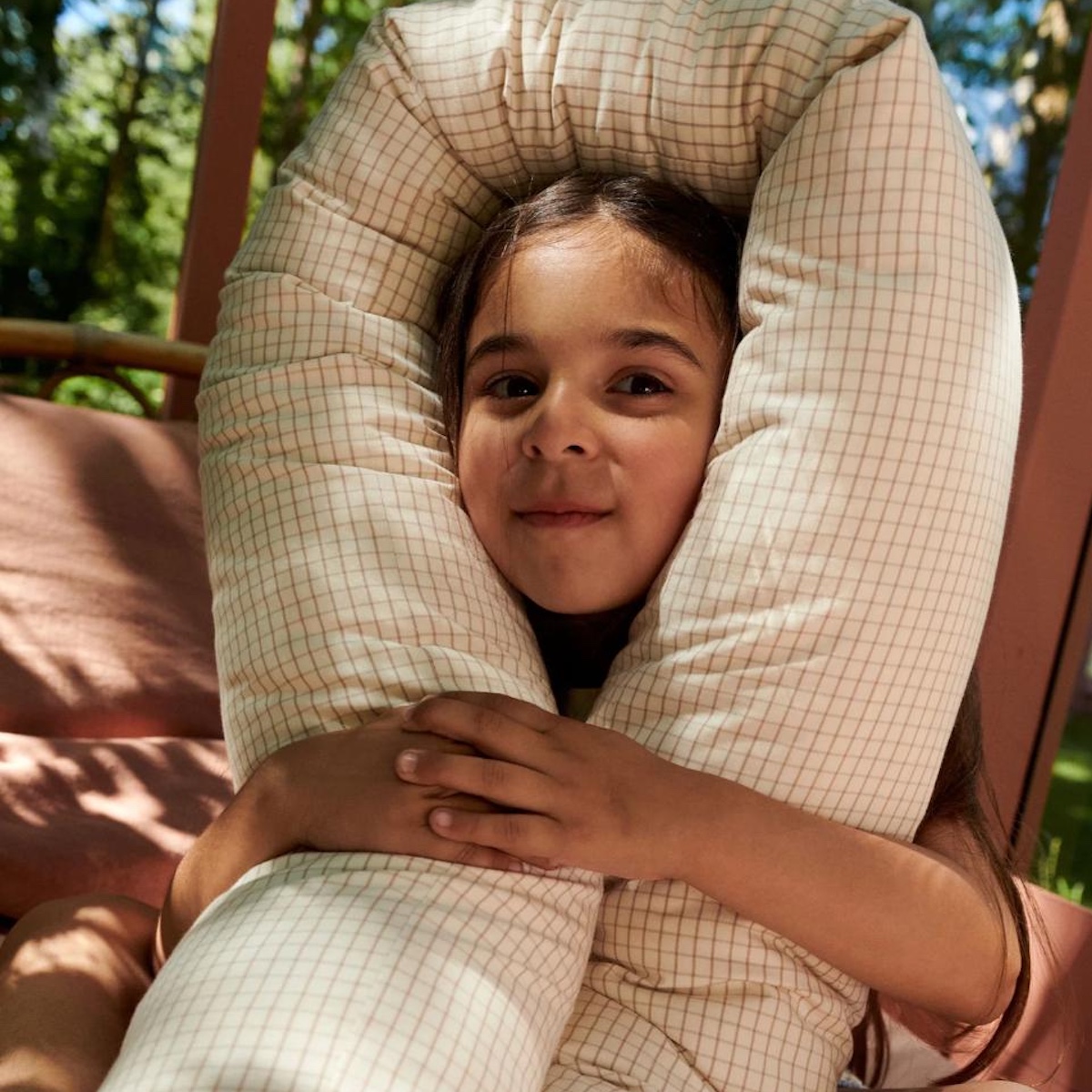 Coussin de protection 175xØ13cm SKYE Dear April Mini Check